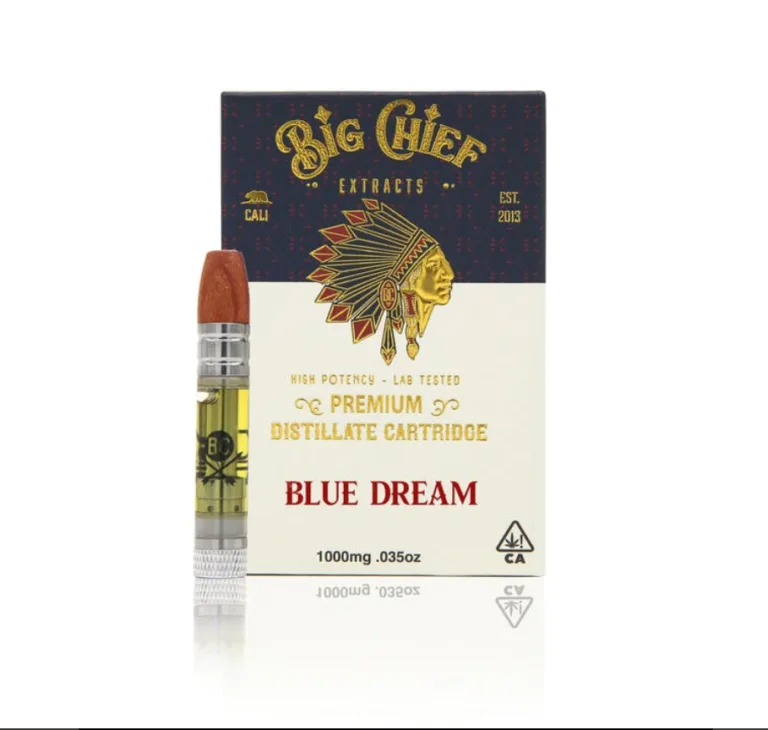 BIG CHIEF - BLUE DREAM - 1G THC Cartridge - $30