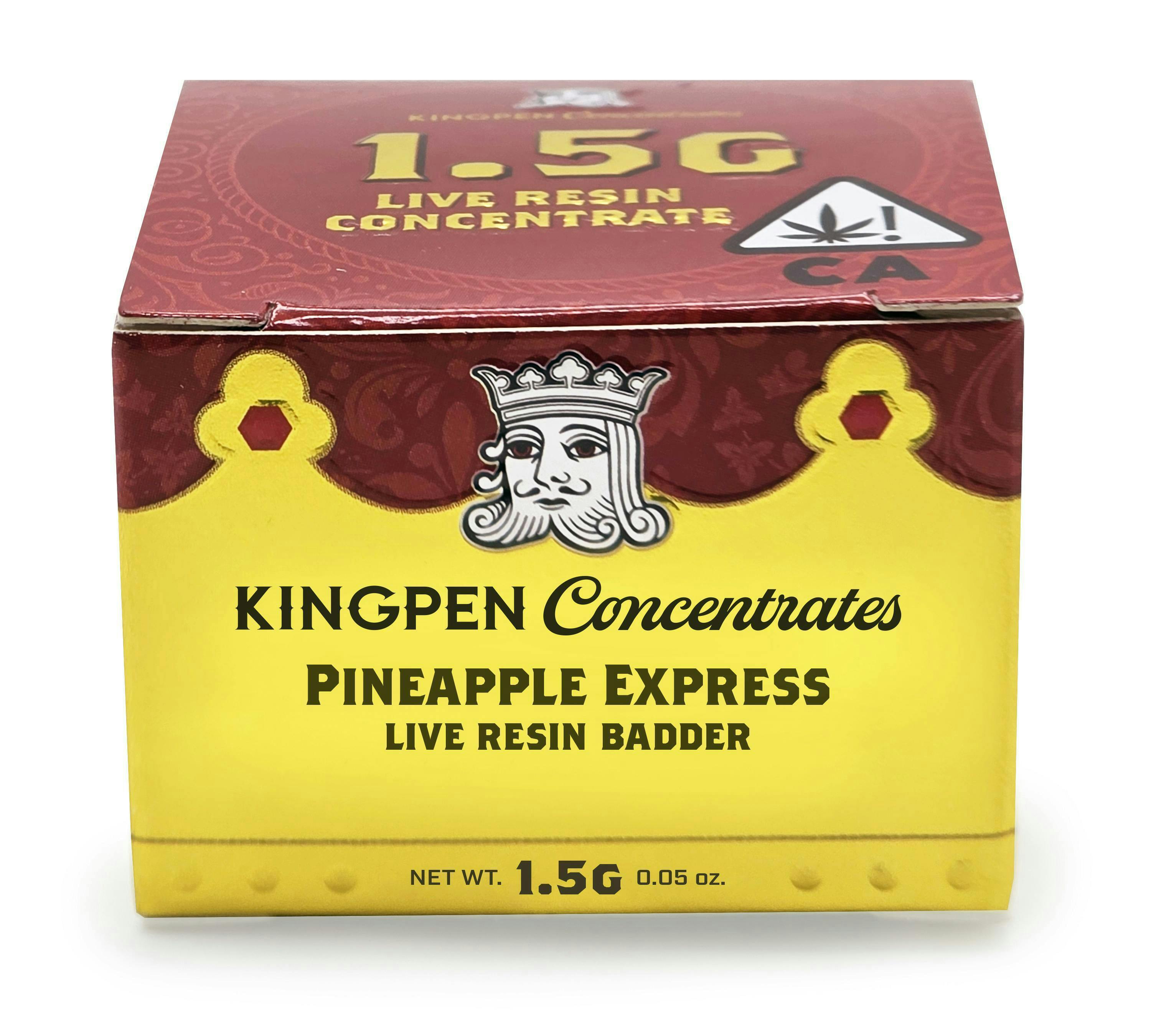Kingpen | Pineapple Express | Live Resin Badder | 1.5g