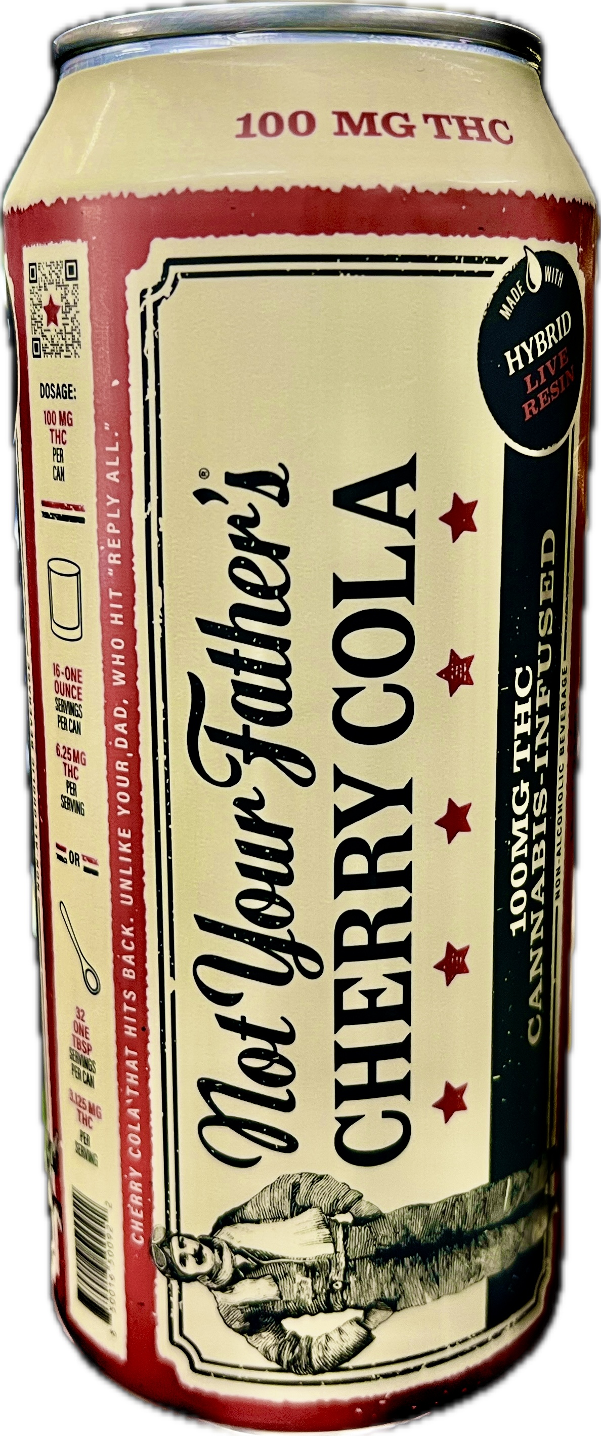 NYF - CHERRY COLA 16OZ SODA 100MG