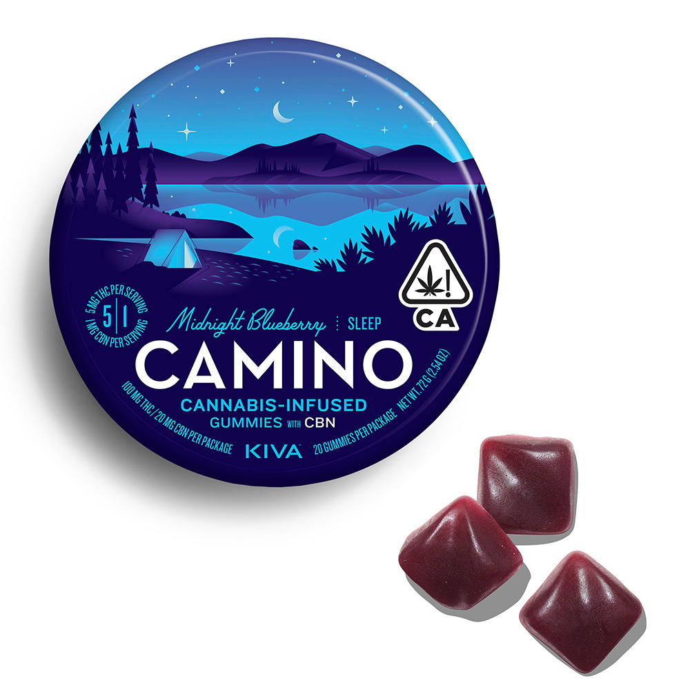 CAMINO MIDNIGHT BLUEBERRY 5:1 CBN GUMMIES