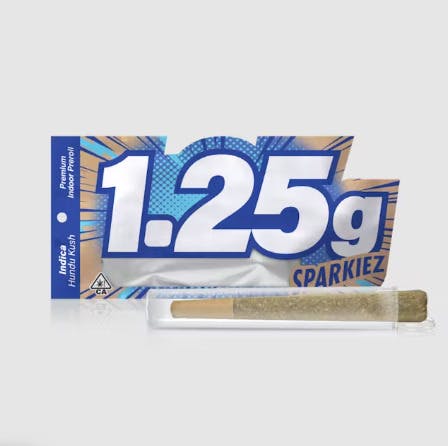 Sparkiez 1.25g Indica Preroll