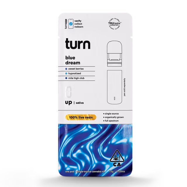 Blue Dream 'Turn Up' Live Resin Pod 1g