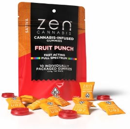 ZEN - Sativa Fruit Punch 100mg (10pc)