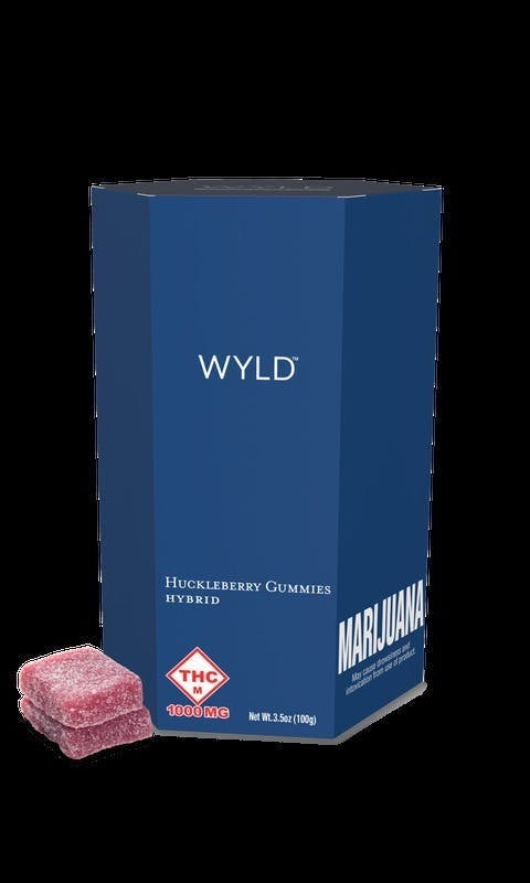 Huckleberry Hybrid Enhanced Gummies | 1000mg