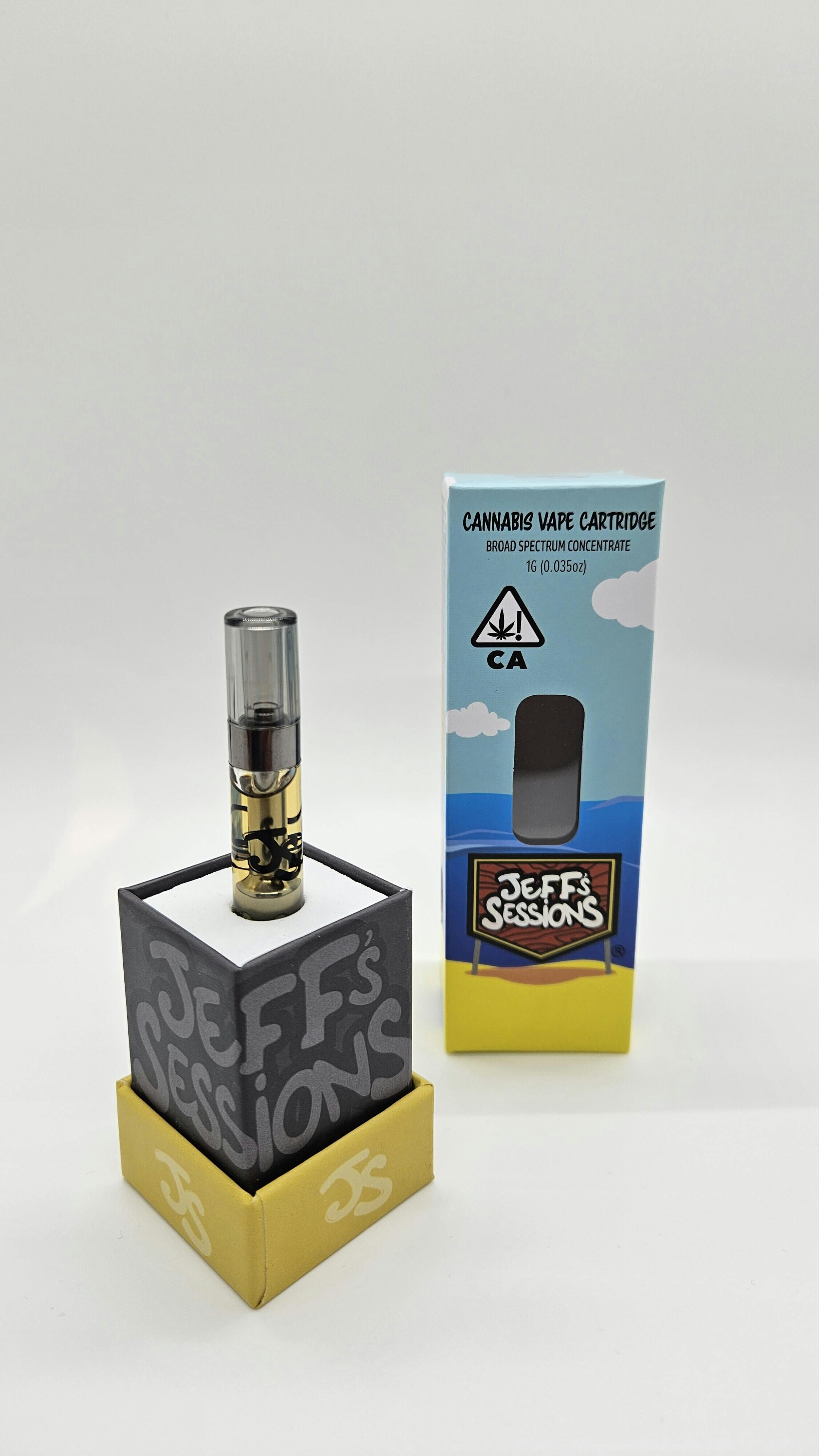 Jeff's Sessions | Blueberry Cheesecake 1g | 510 Vape Cart