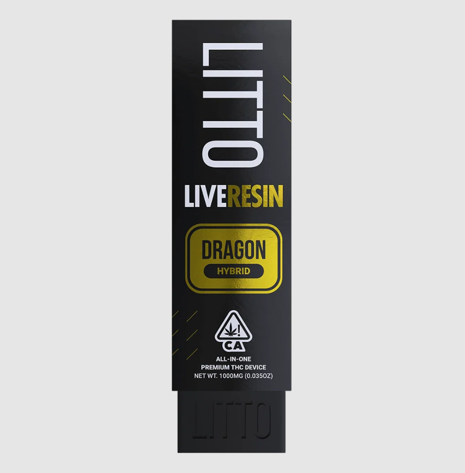 Litto - Dragon Live Resin Disposable 1g *ALL PRICES INCLUDE TAX*