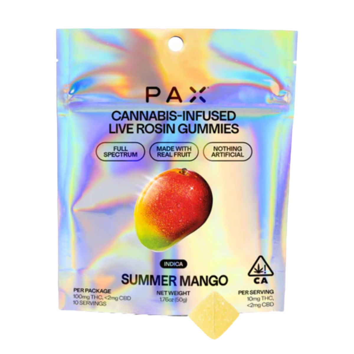 SUMMER MANGO LIVE ROSIN GUMMIES