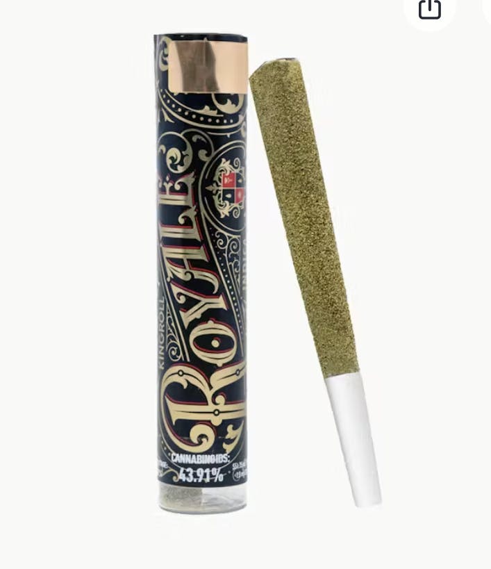 Kingroll Royale | Grapes n Cream | Infused Joint | 1.3g