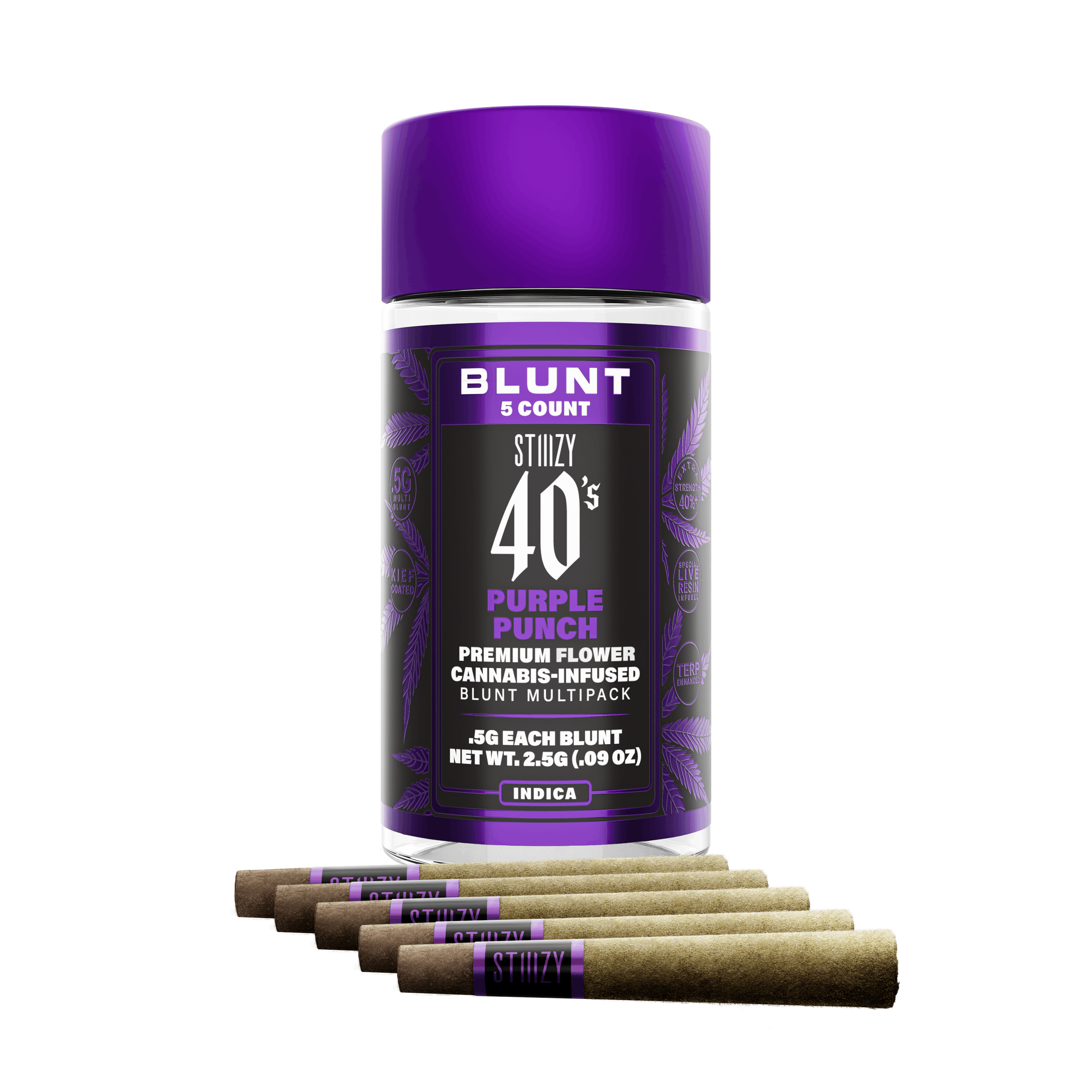 Purple Punch - Mini Blunt - 2.5 g - 5 Pack