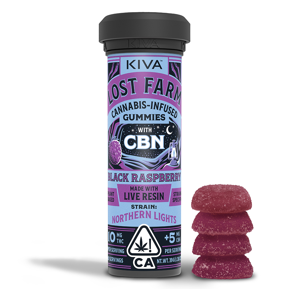 LOST FARM BLACK RASPBERRY CBN GUMMIES