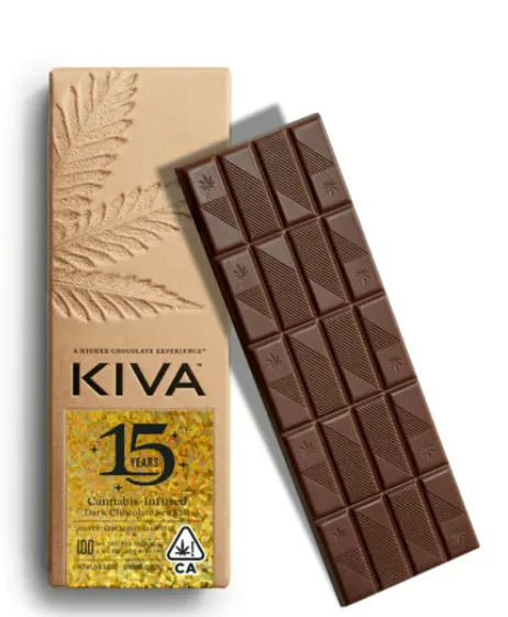 Kiva Dark Chocolate Sea Salt - 15 Year Anniversary Edition