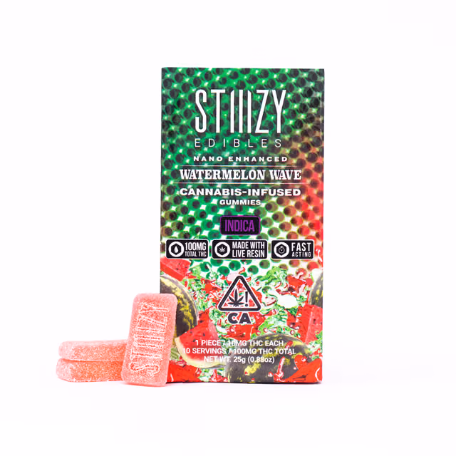 Watermelon Wave 100mg Gummies