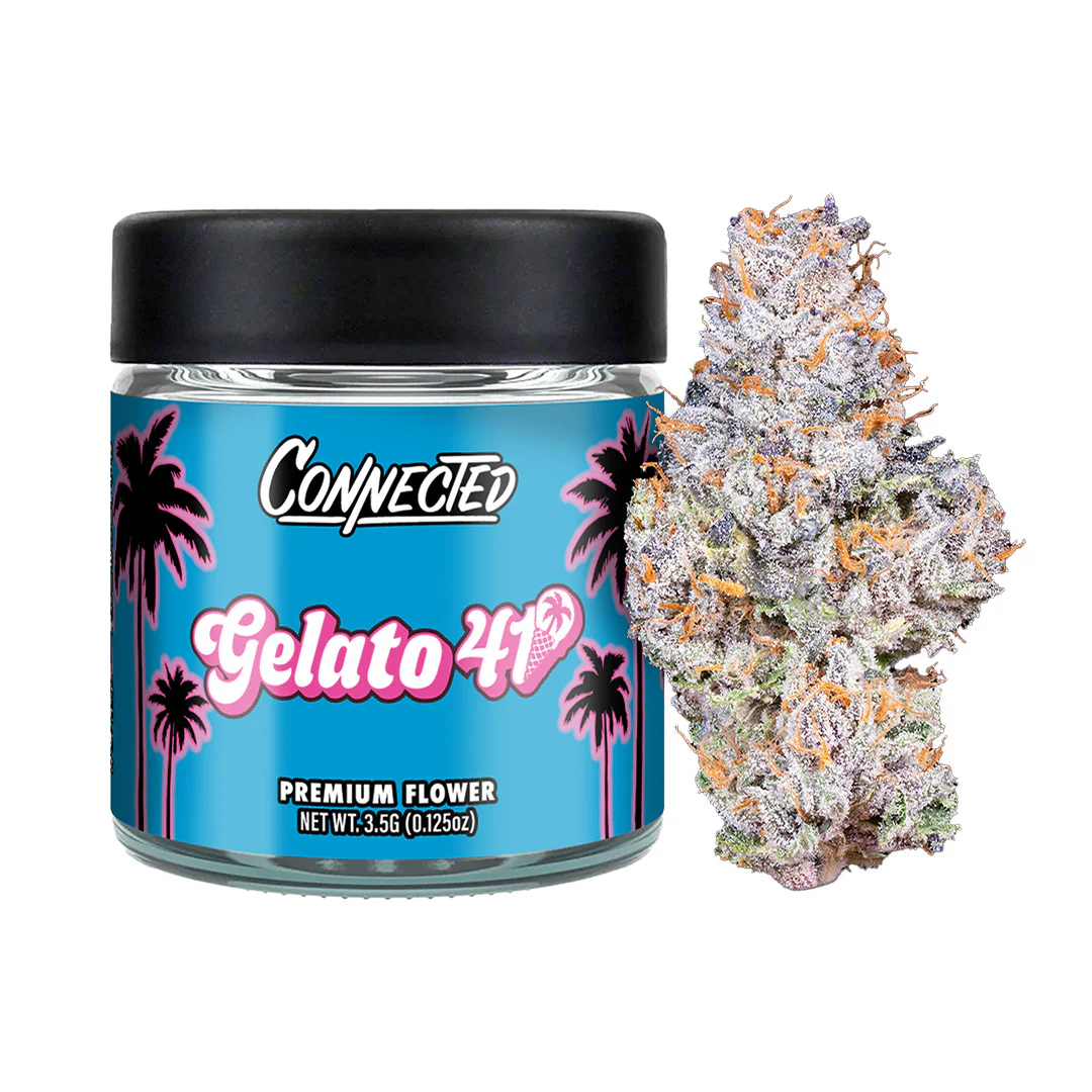 Connected - Gelato 41 (I-Hybrid) Flower 3.5g