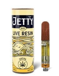 JETTY - VAPE (100% LIVE RESIN) 1G - SATIVA - BANANA JAMZ