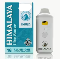Himalaya - Peaches Live Resin Disposable 1g *ALL PRICES INCLUDE TAX*