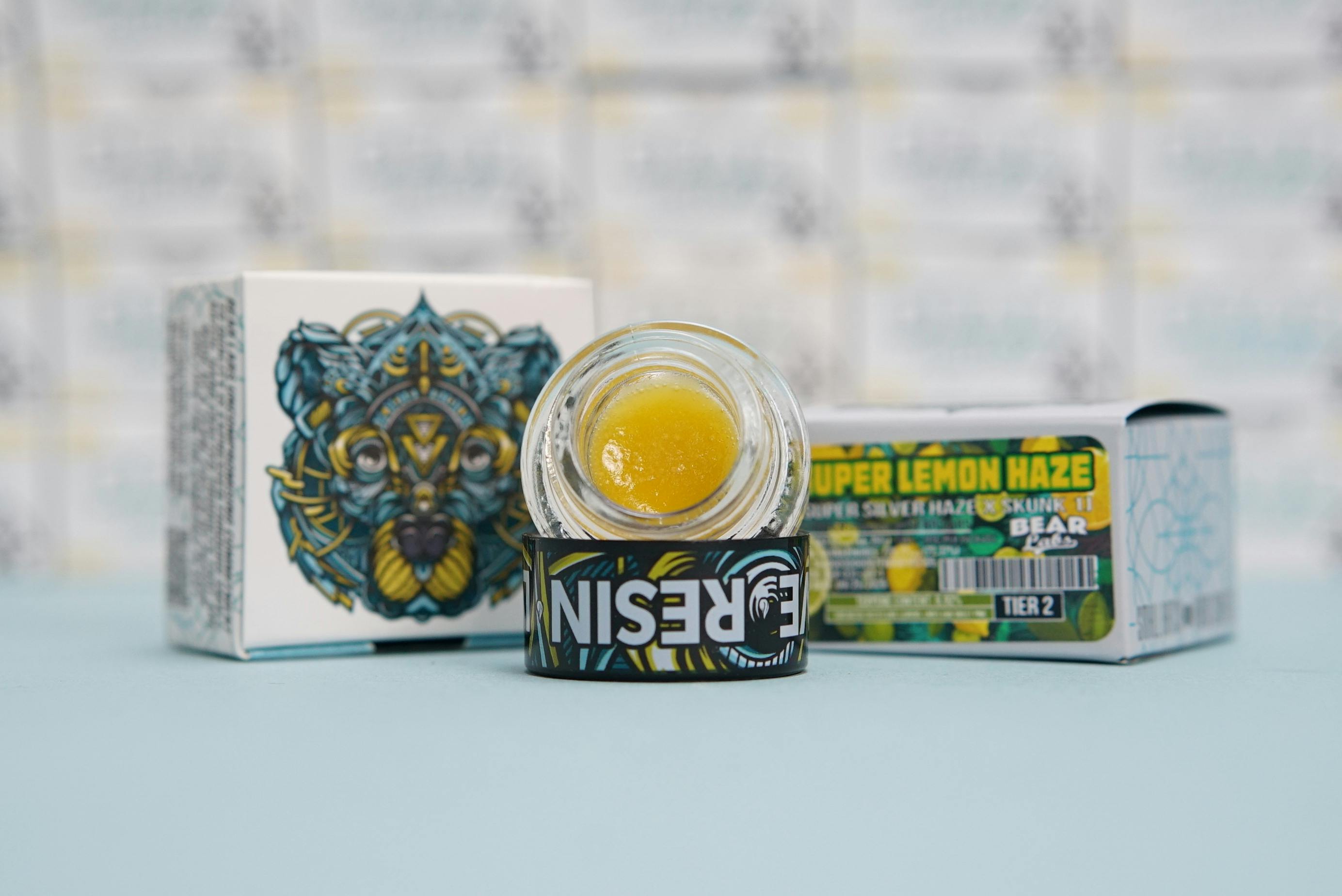 BEAR Labs - Super Lemon Haze - Live Resin Budder Tier 2