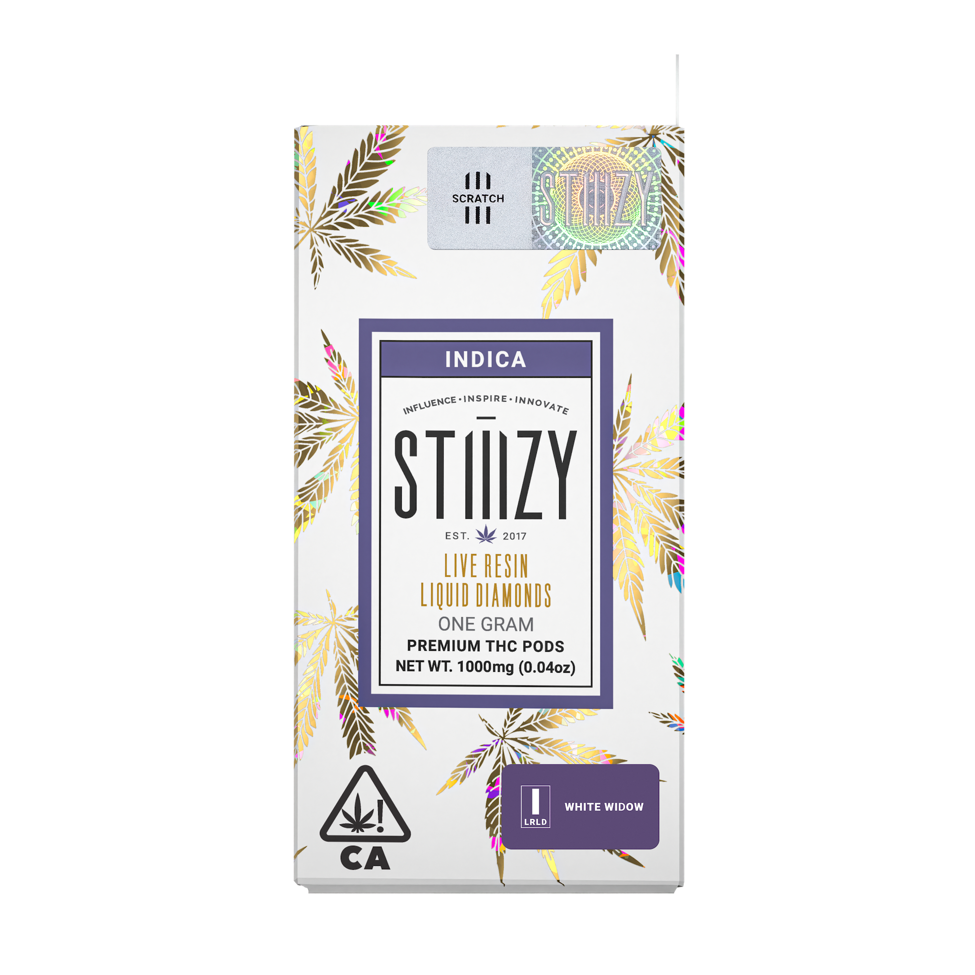 White Widow Liquid Diamonds Live Resin Pod | 1g