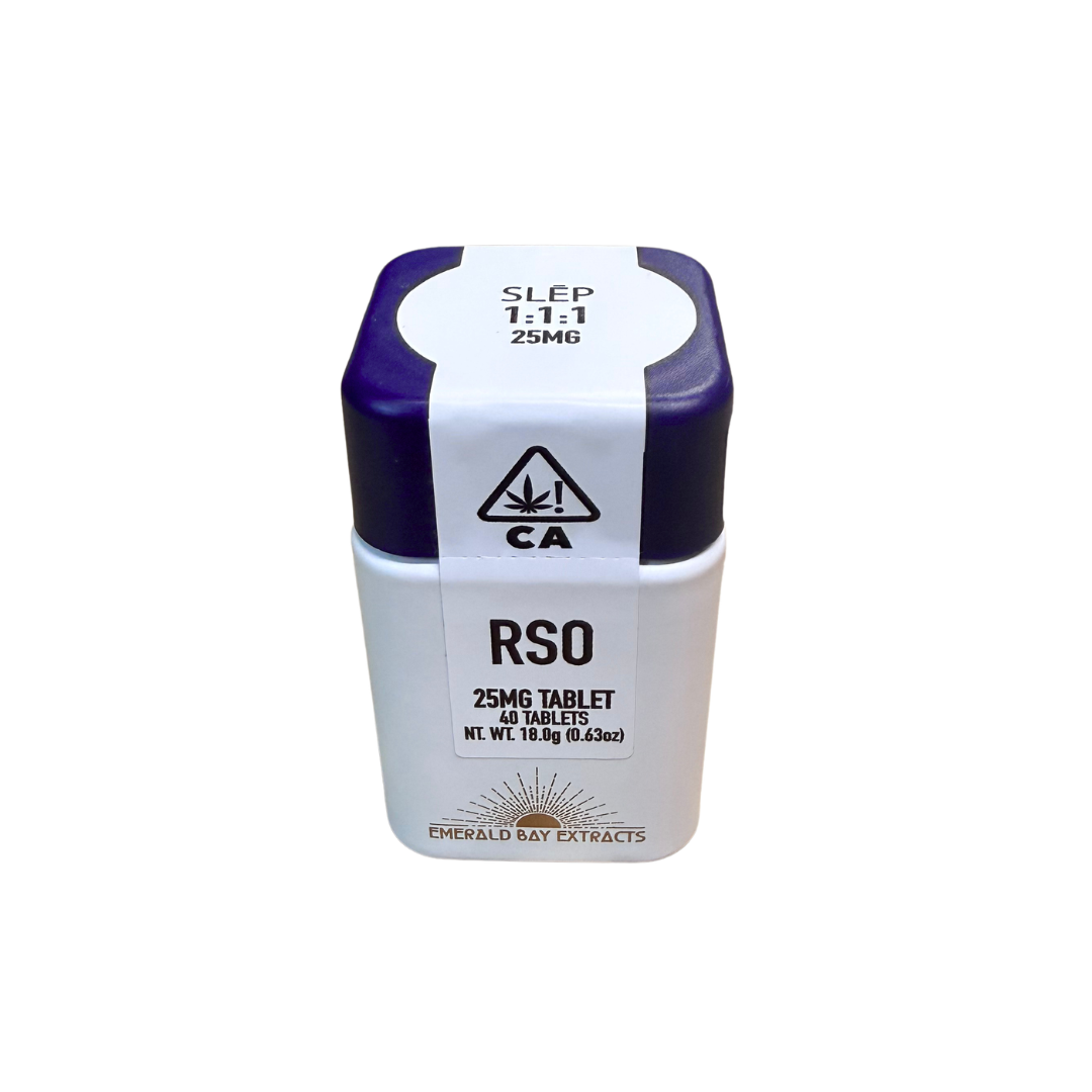 SLEP (1:1:1THC/CBD/CBN) RSO CAPSULES (40CT/ 25MG)