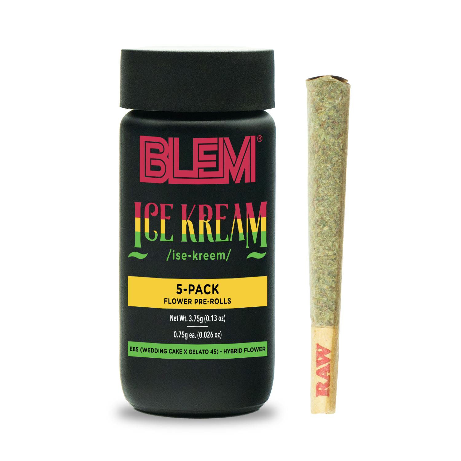 BLEM ICE KREAM 5-Pack .75g Pre-Rolls