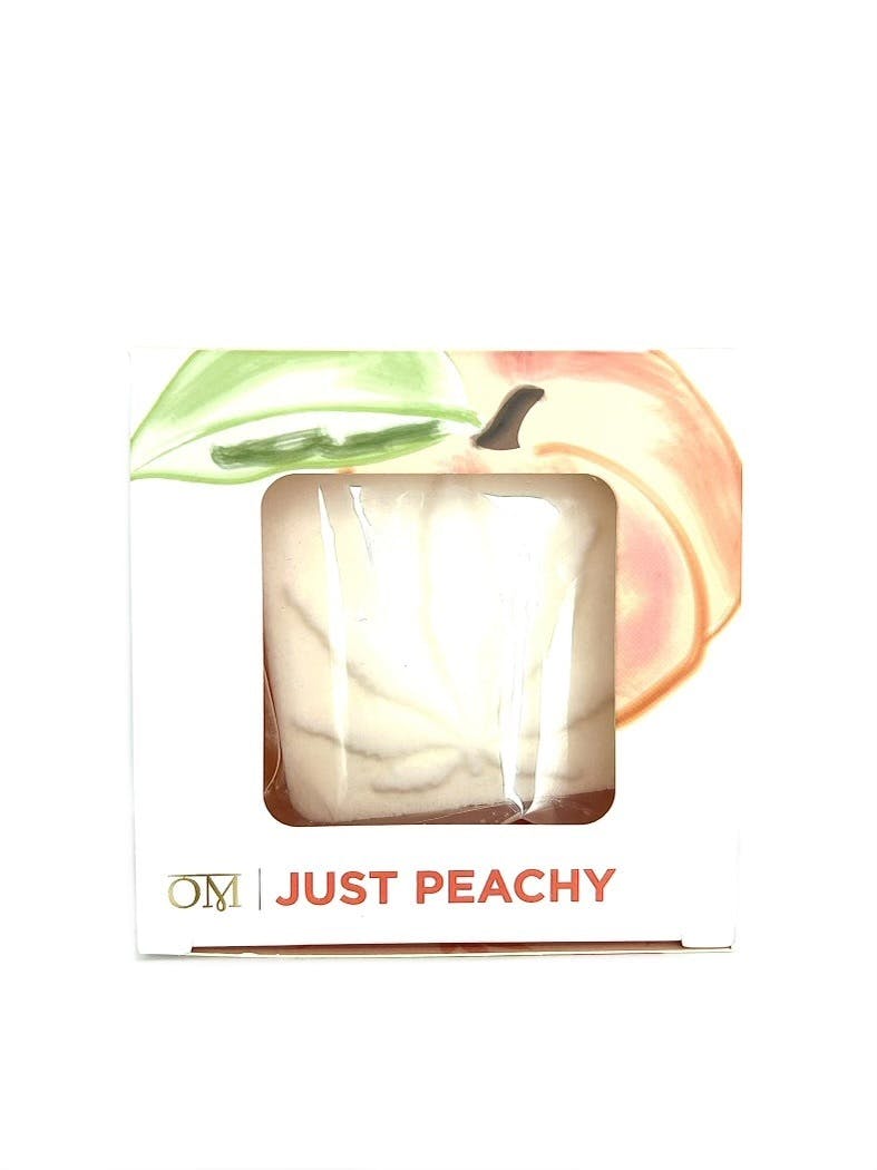 OM - Bath Bomb - Just Peachy - 100mg THC, FULL SPECTRUM!