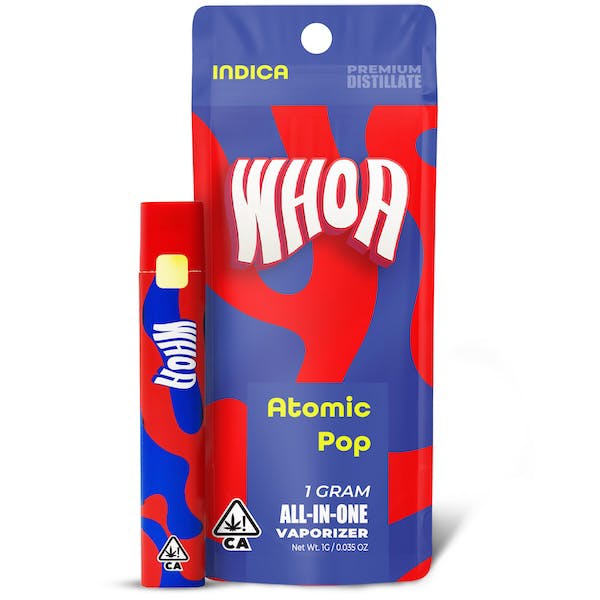 WHOA - LIVE RESIN ALL IN ONE - ATOMIC POP - 1G