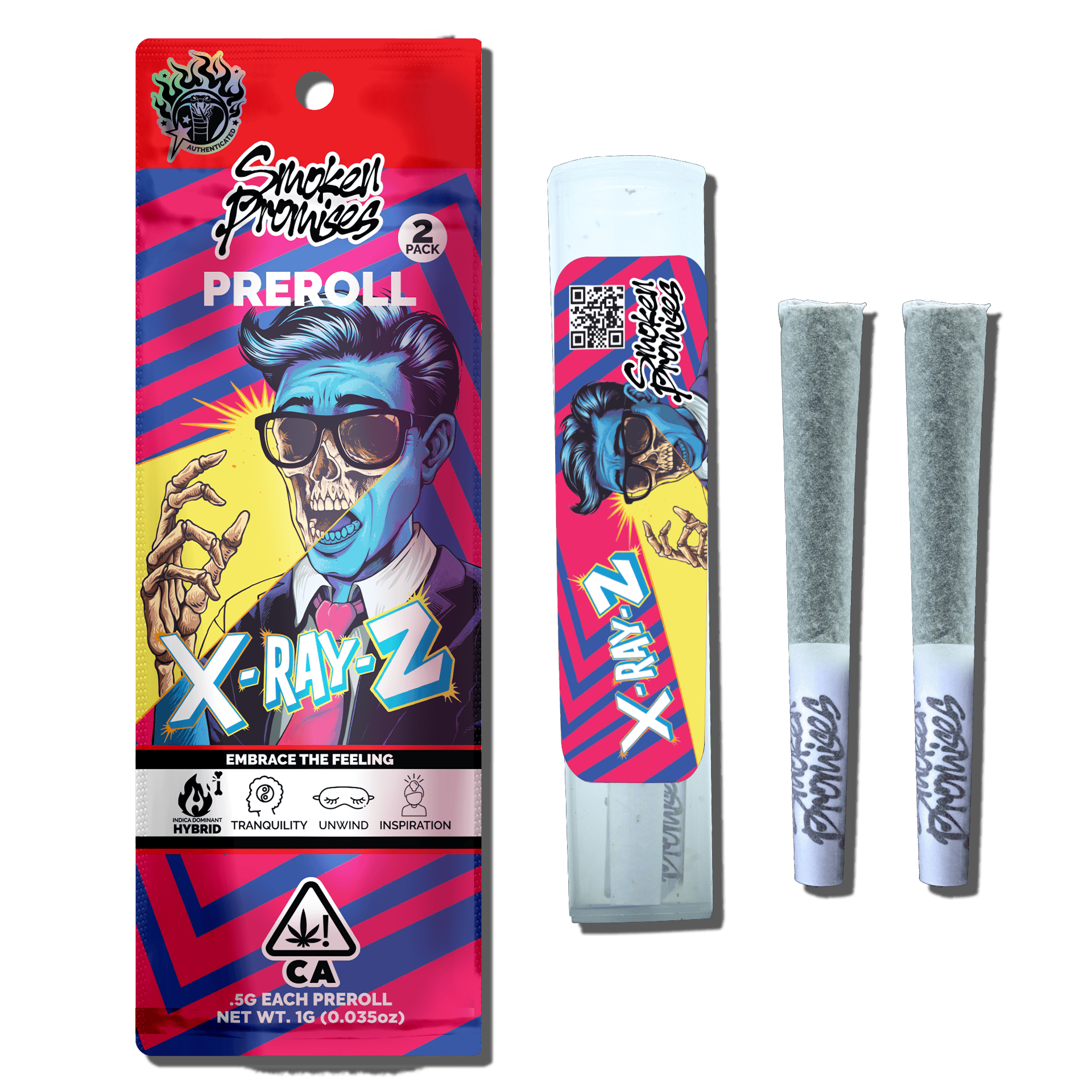X-Ray-Z | Pre Roll Pack | 1g (2 x 0.5g)