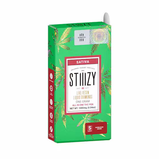 STIIIZY | Hawaiian Snow LR LD Disposable 0.95g