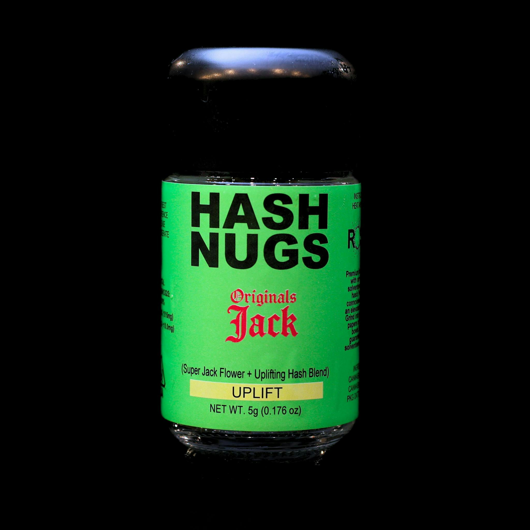 Rosin Tech Labs | Hash Nugs | Uplift | Originals Jack | Infused Flower | 5g