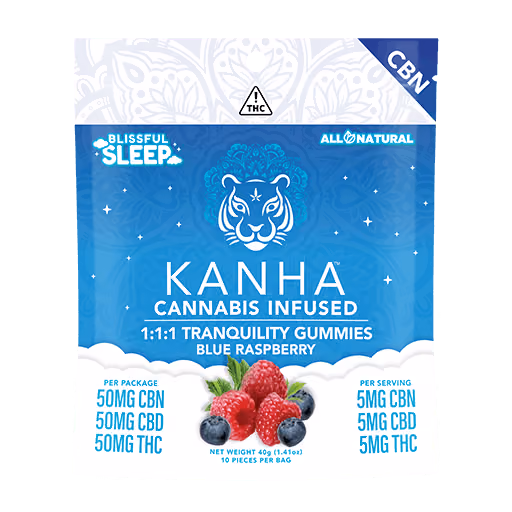 Tranquility CBD CBN Gummies 1:1:1 - Gummies