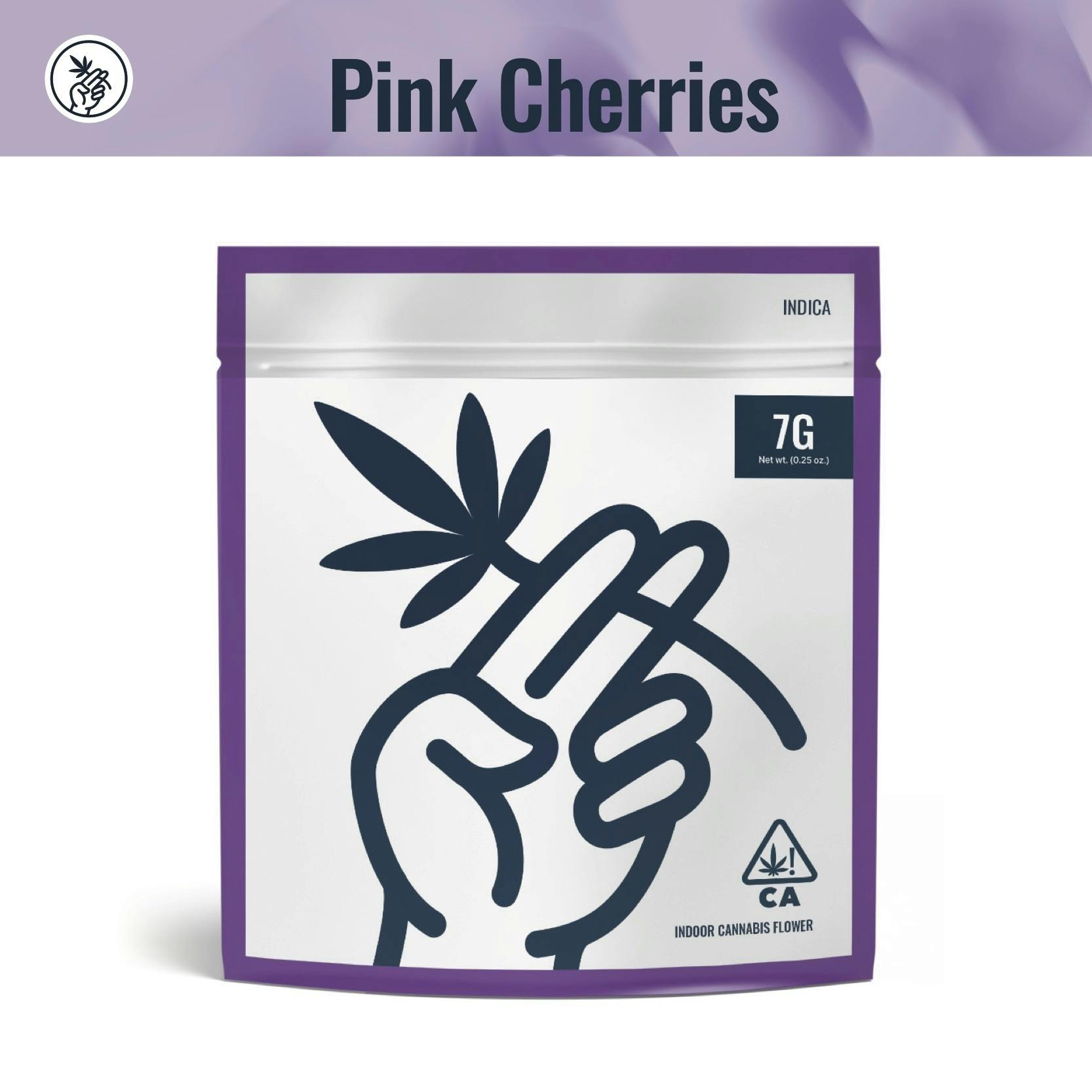 We Grow Pink Cherries - 7G Mylar Small