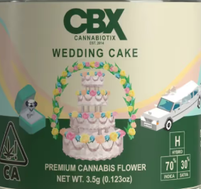 CBX - Wedding Cake (i/h) - Pre-roll - 0.75g