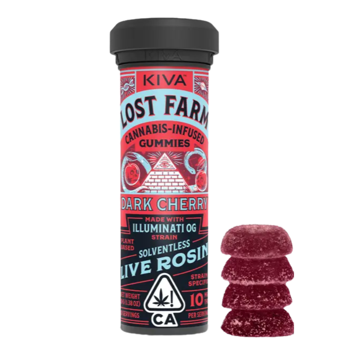 LOST FARM DARK CHERRY GUMMIES