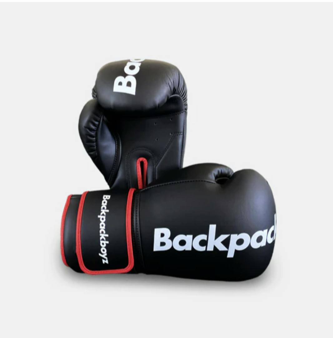 Backpack Boyz | BLACK Boxing Gloves