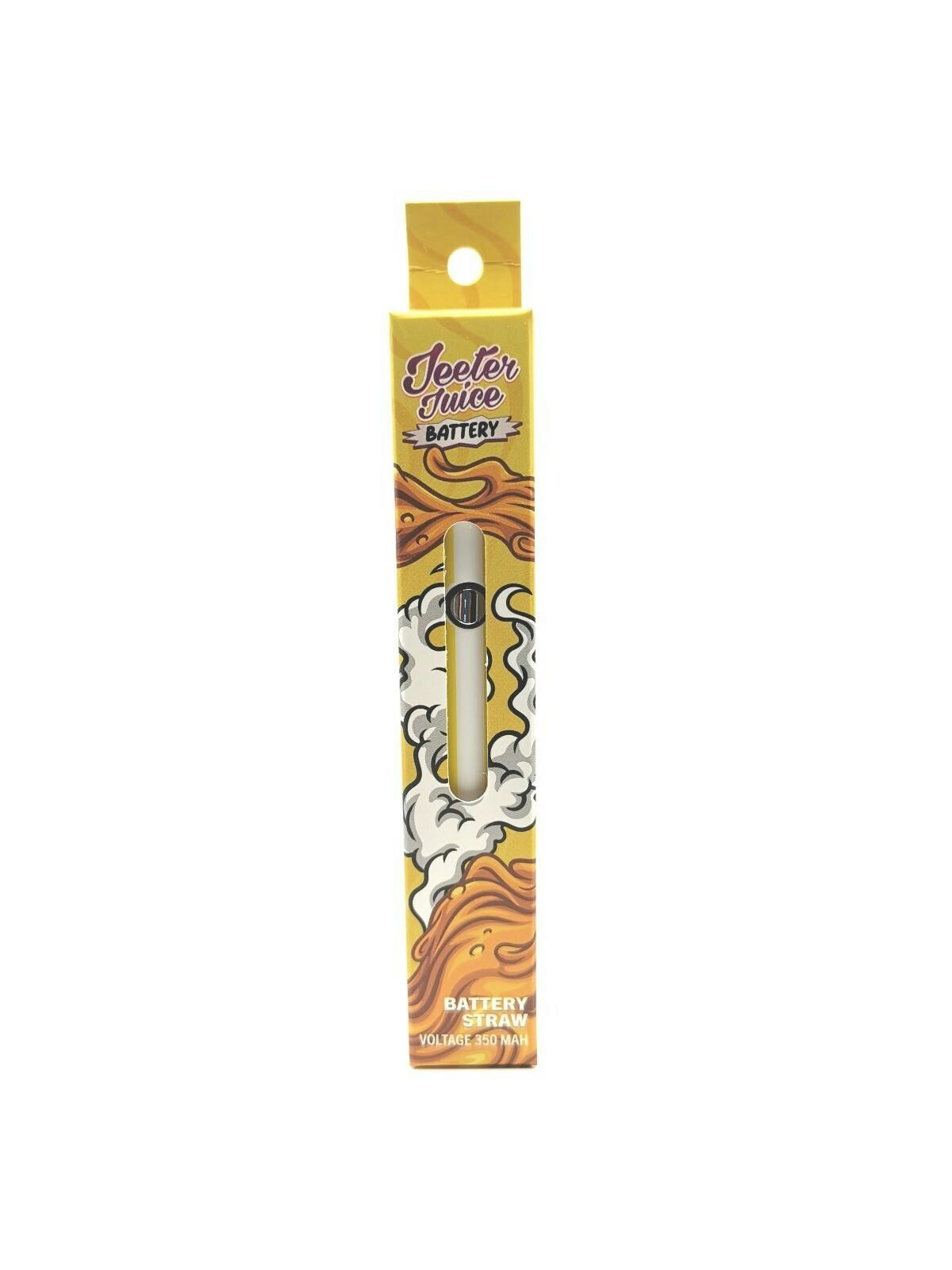 Jeeter - 510 Straw Battery - Yellow & White