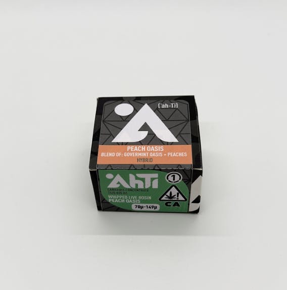 Ahti Hash | Live Rosin Peach Oasis 1g