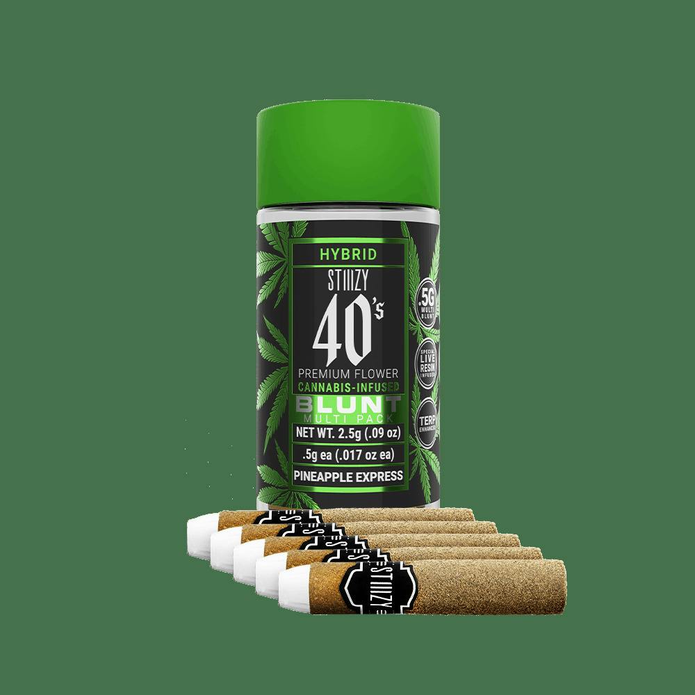 STIIIZY - 40s - Pineapple Express - Multi Infused Blunts - 5pk
