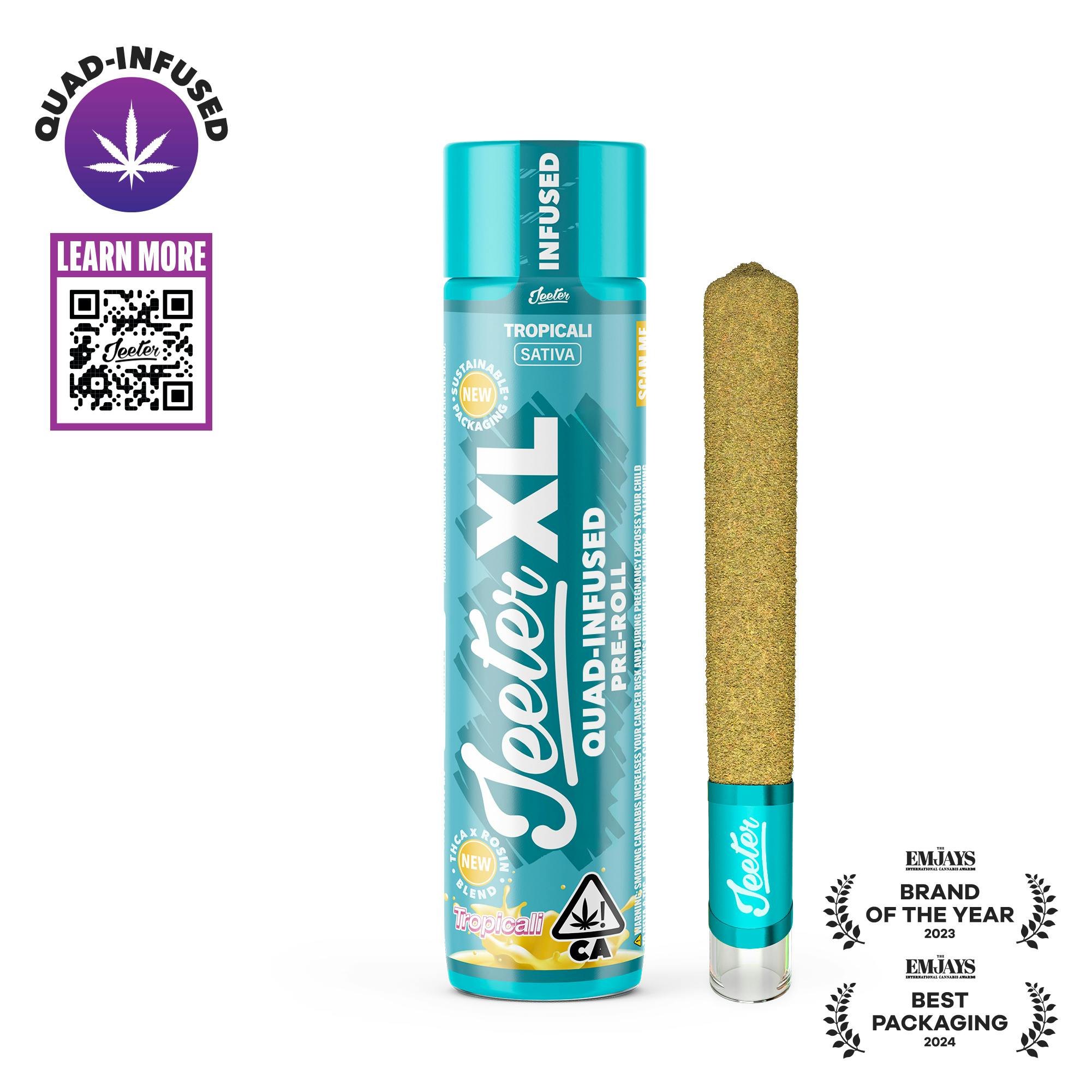 Jeeter XL 2g Tropicali Infused Preroll