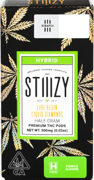 Stiiizy - Liquid Diamonds - Purple Zlushie - Vape Pod - 0.5g