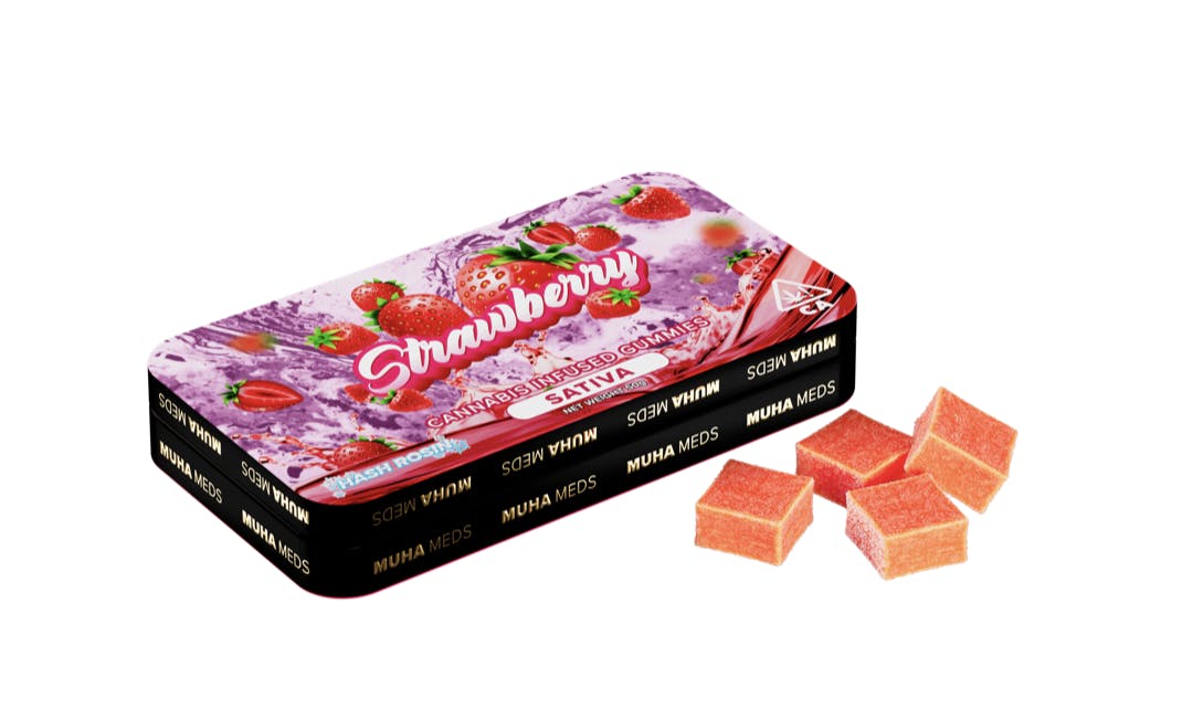 Strawberry Hash Rosin Gummies