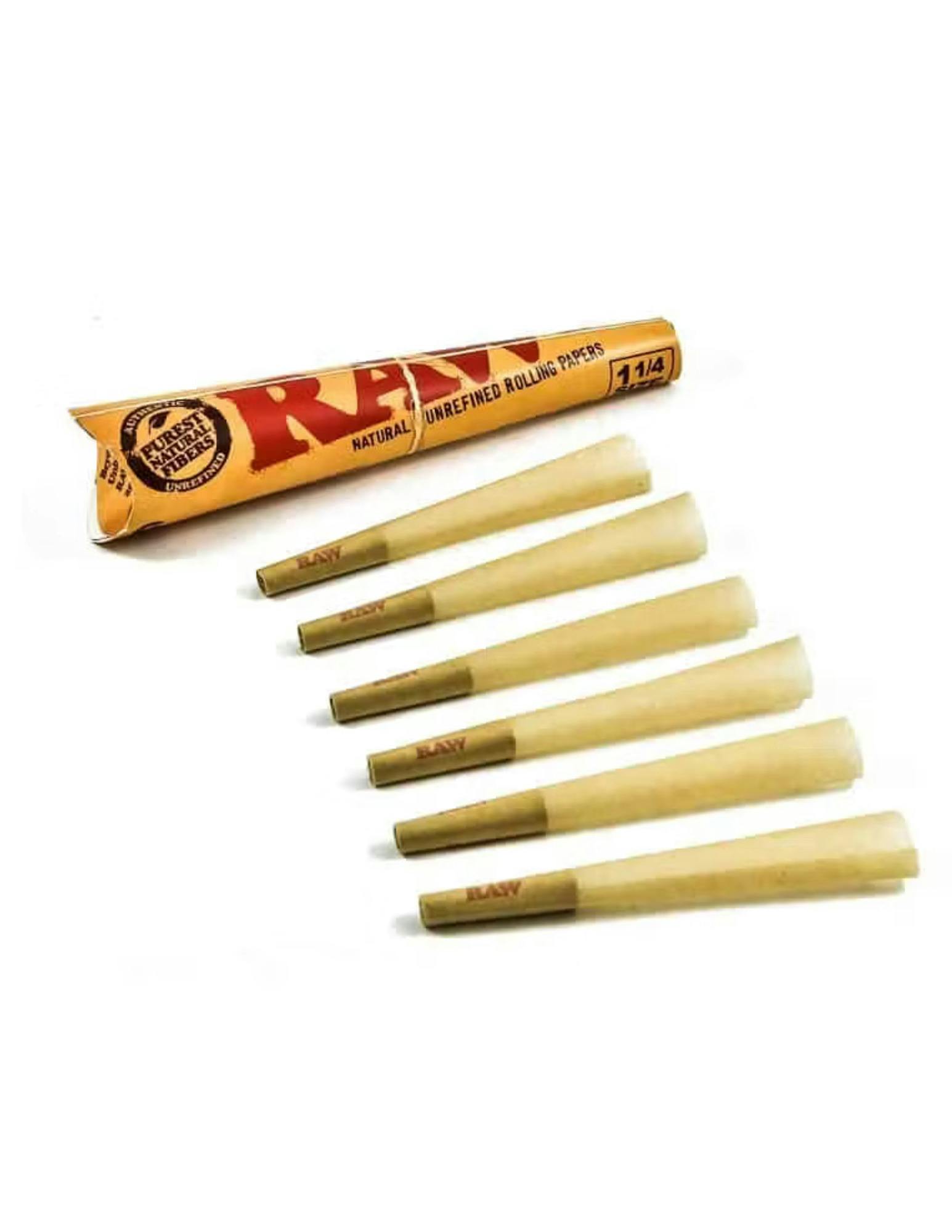 Raw | Classic Cone 1 1/4 6 pk