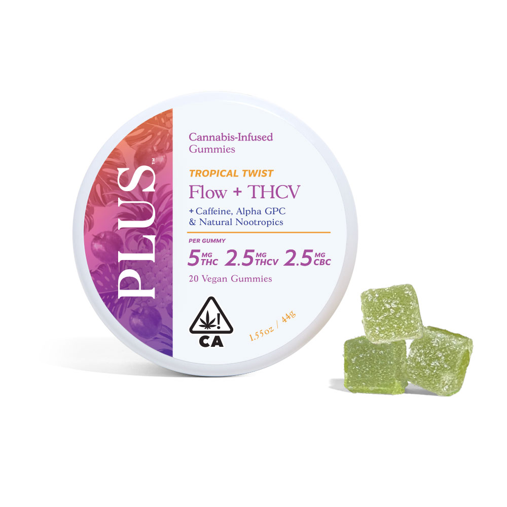 TROPIC TWIST (THCV/CBC) FLOW GUMMIES 20 COUNT
