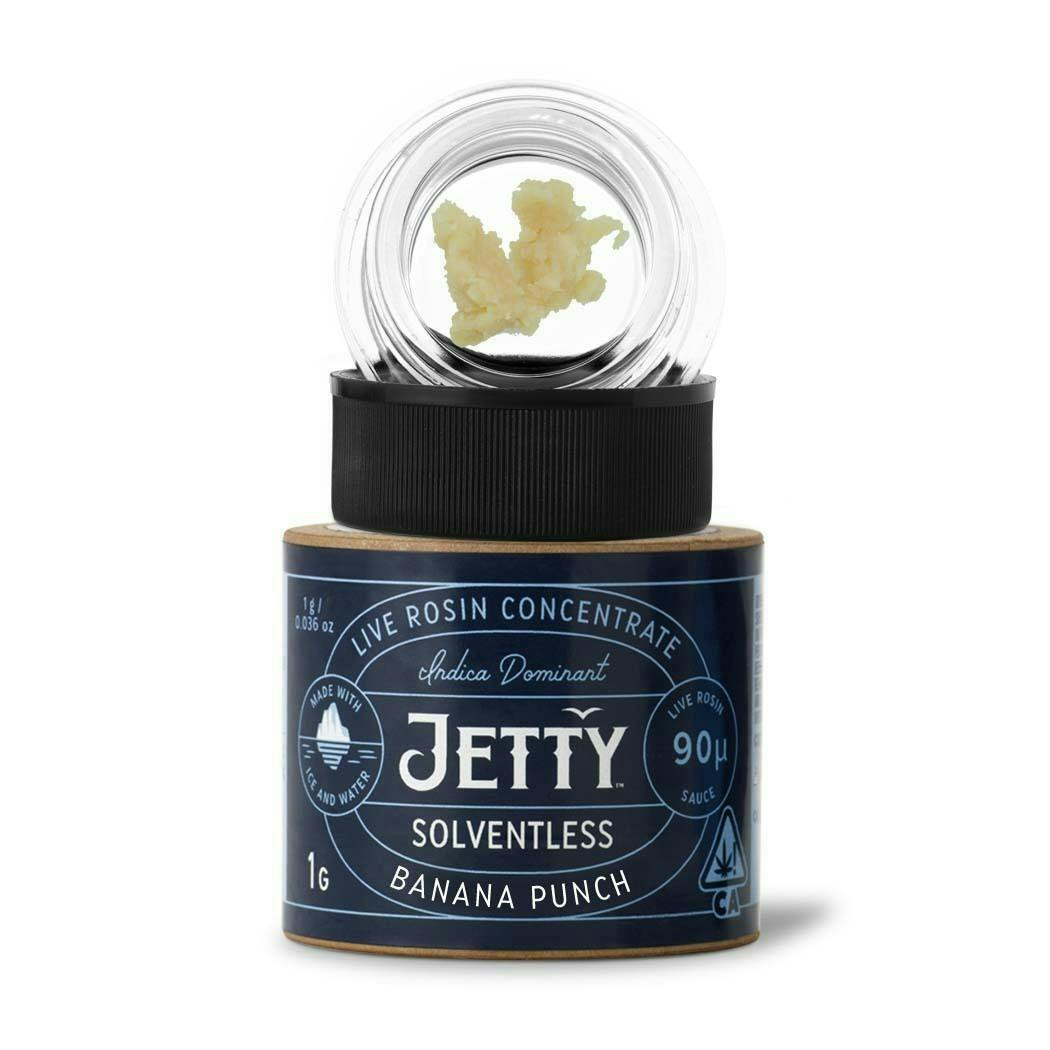 Jetty Extracts | Banana Punch | Live Rosin | Badder | 1g