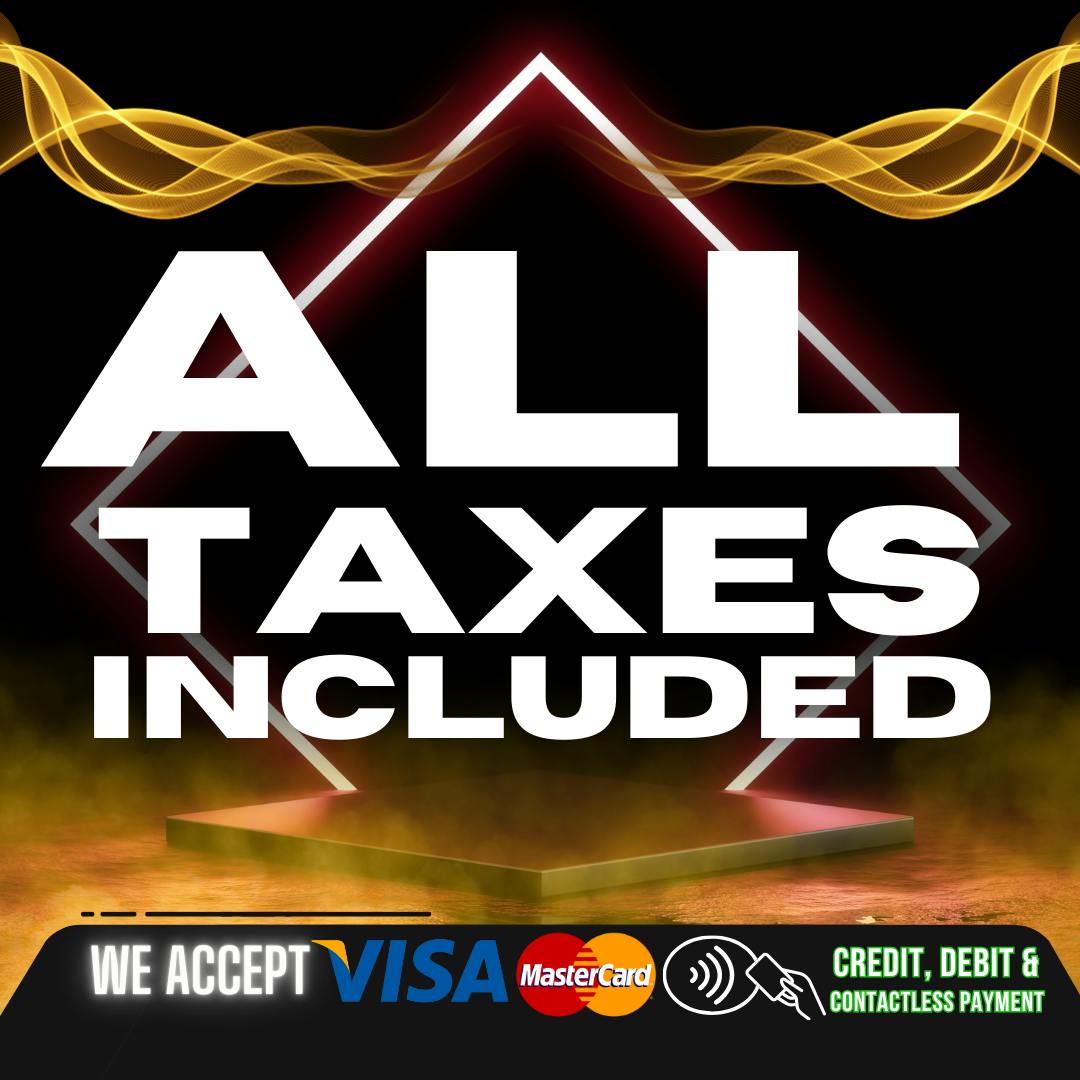 *TAXES INCLUDED IN MENU PRICES*