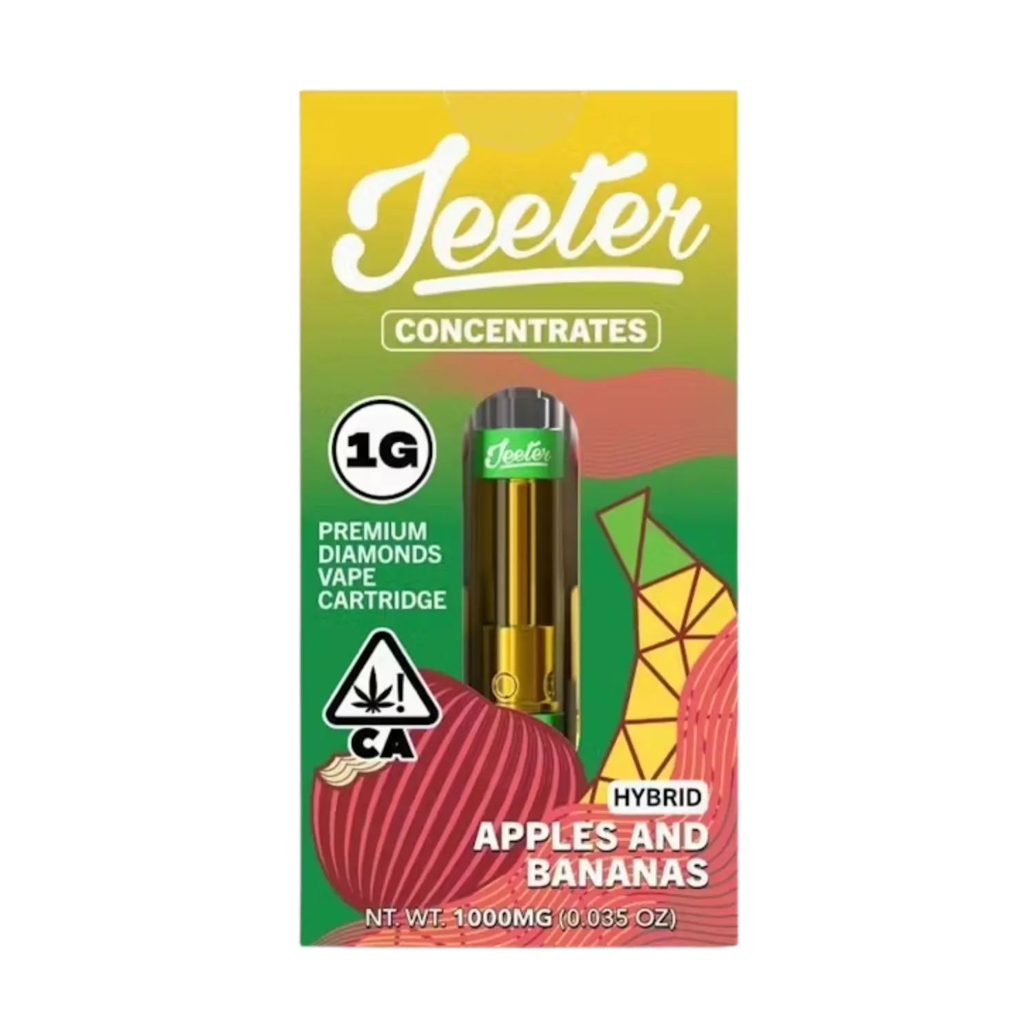 Apples & Banana Liquid Diamonds Cart 1g