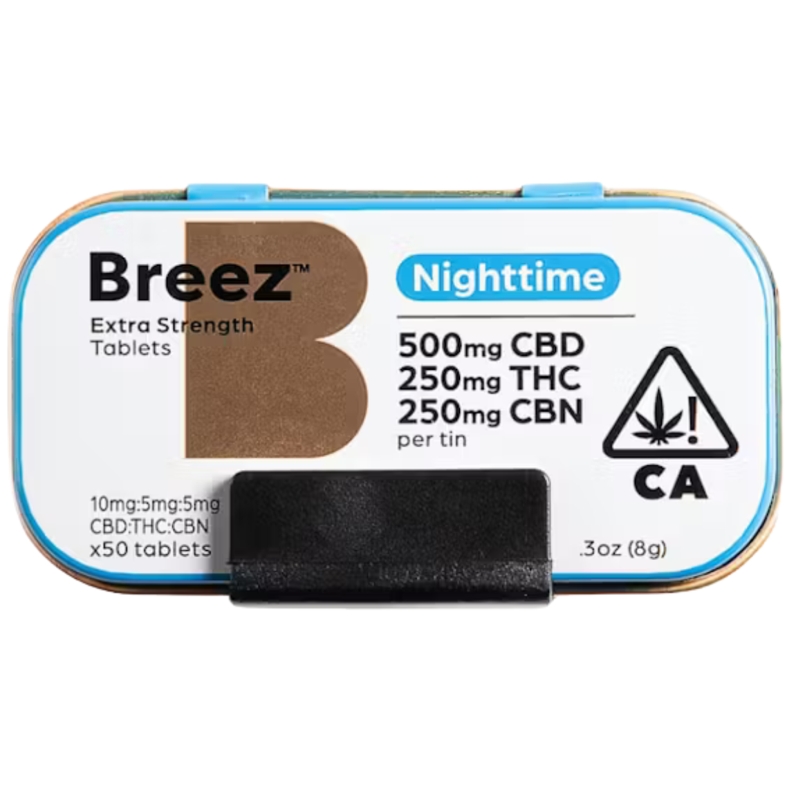 Breez - Extra Strength Nighttime (2:1:1 CBD/THC/CBN) Tablets 1000mg