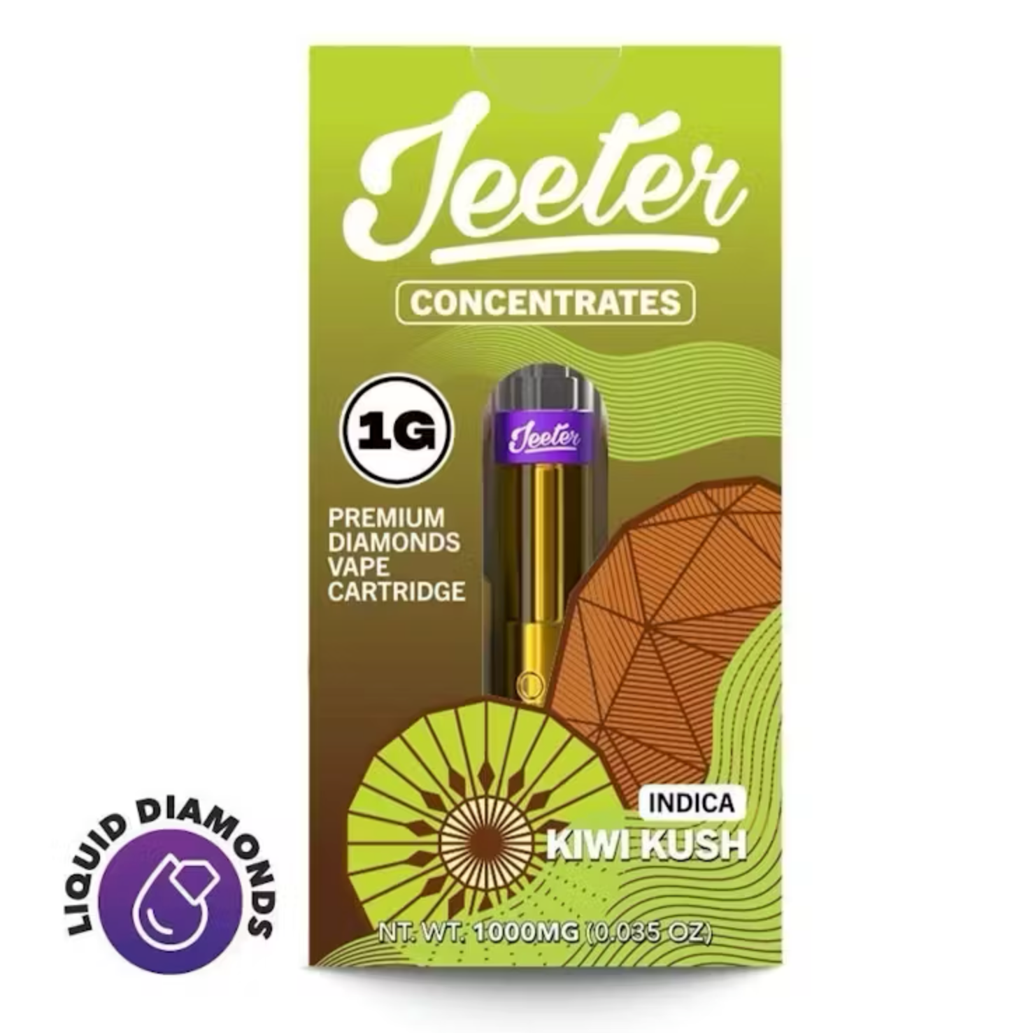 Jeeter Juice Liquid Diamonds - Kiwi Kush