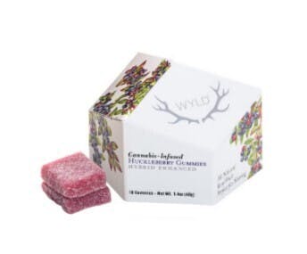 WYLD | Huckleberry Hybrid Enhanced Gummies