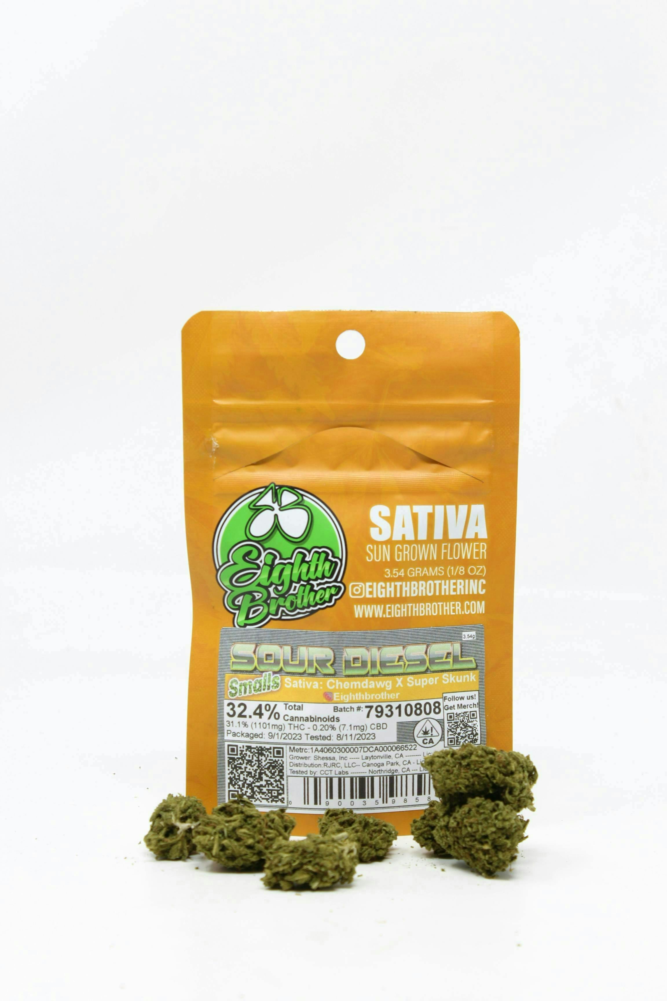 Eighth Brother | Sour Diesel | Smalls | 3.54g