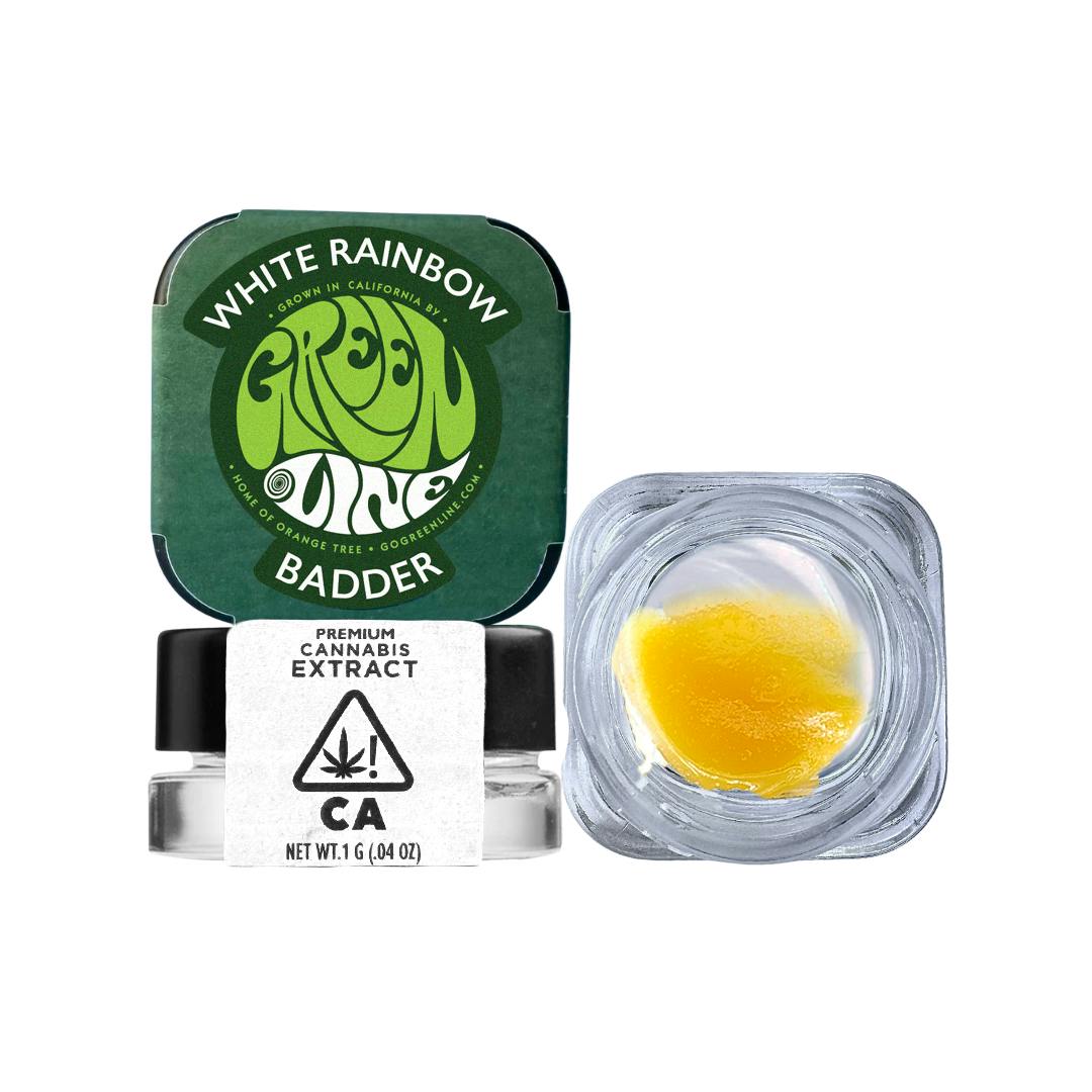Greenline | White Rainbow | Badder | Concentrate | 1g
