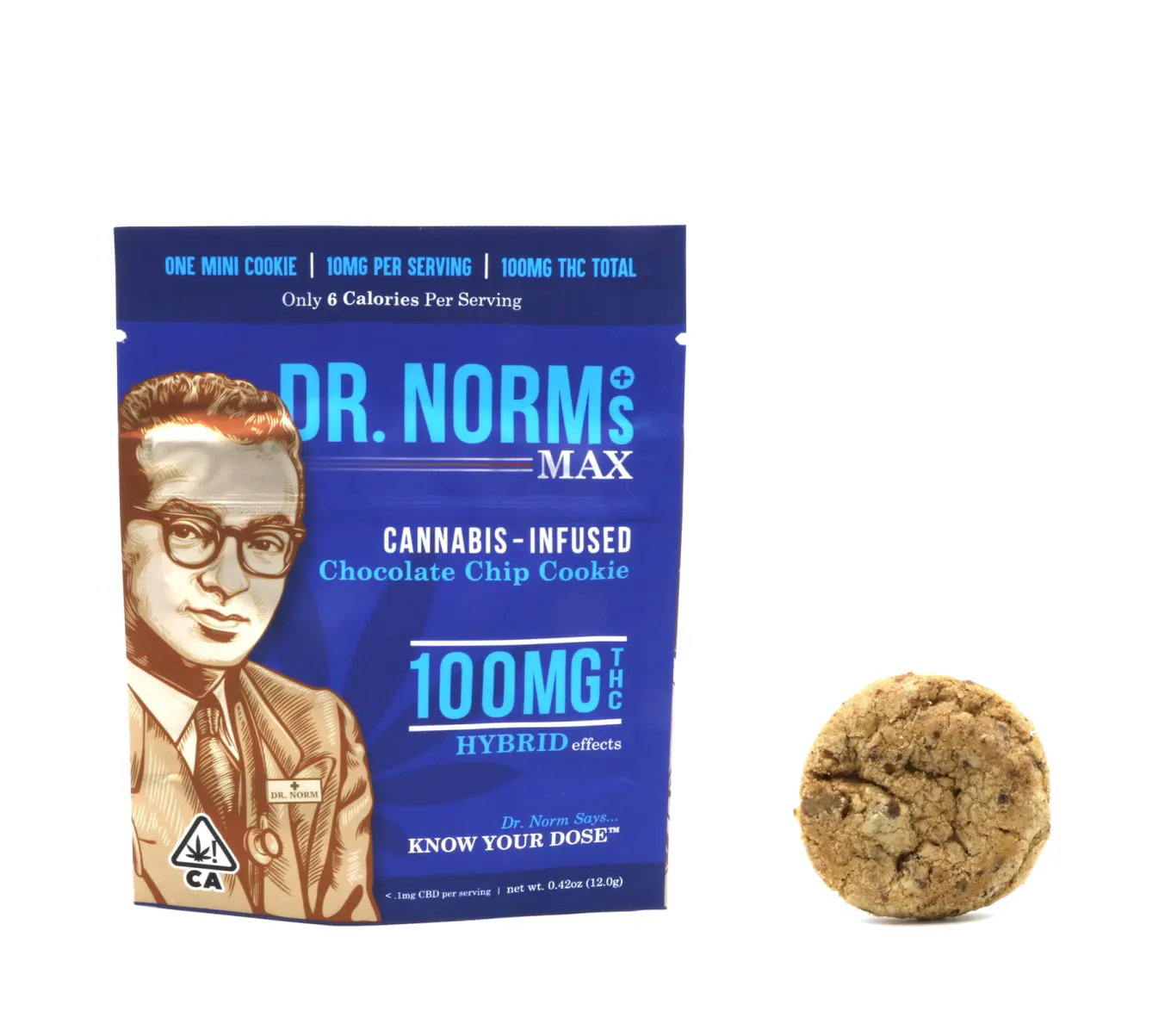 Dr. Norms | Cookie 100mg (Max) | H | Chocolate Chip (Single)
